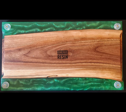 Serving board green