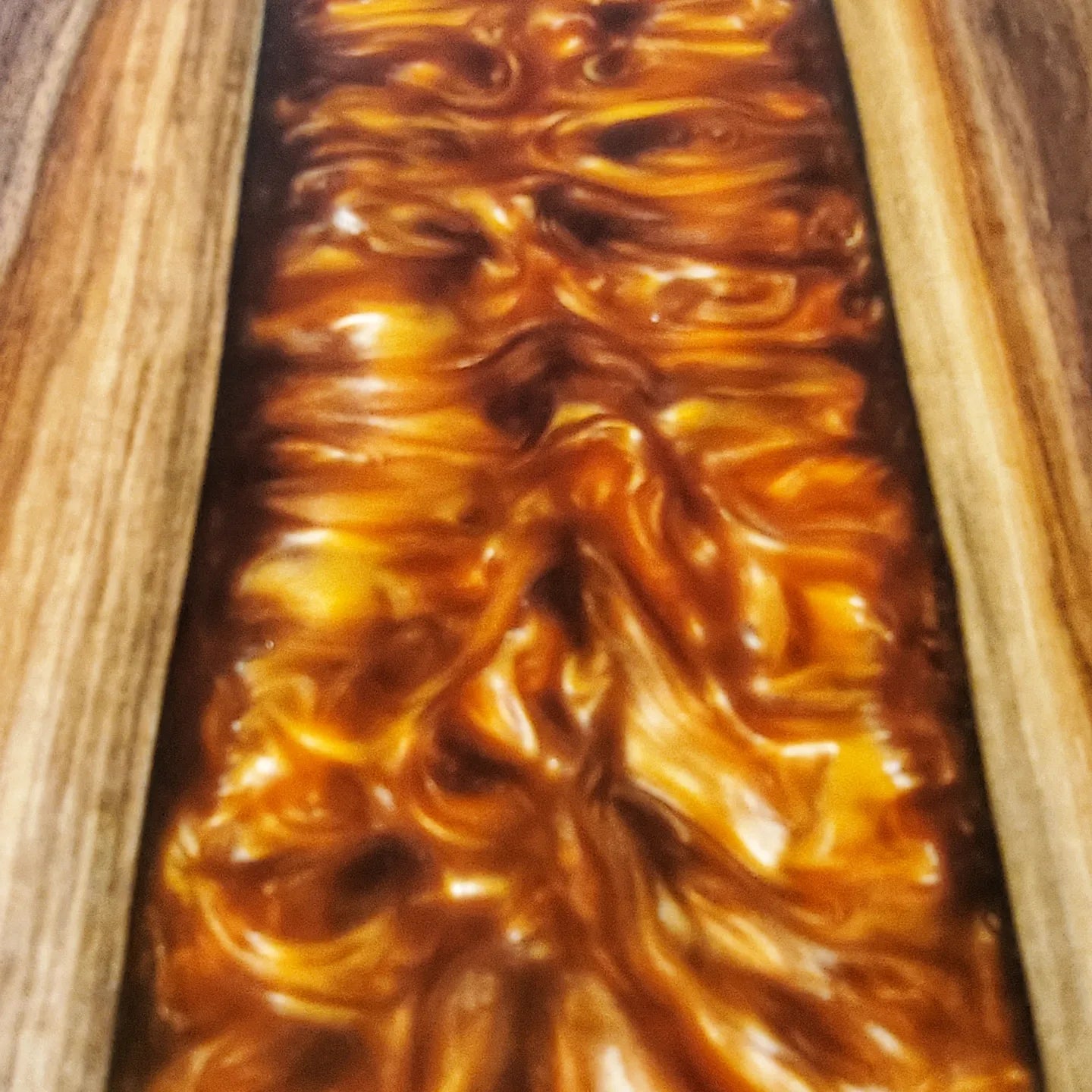 Serving board lava