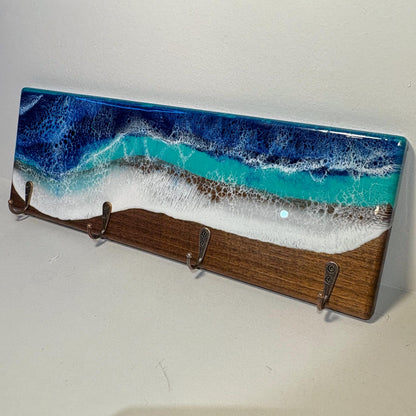 Ocean Wave Coat Rack — Black Walnut — photo 7