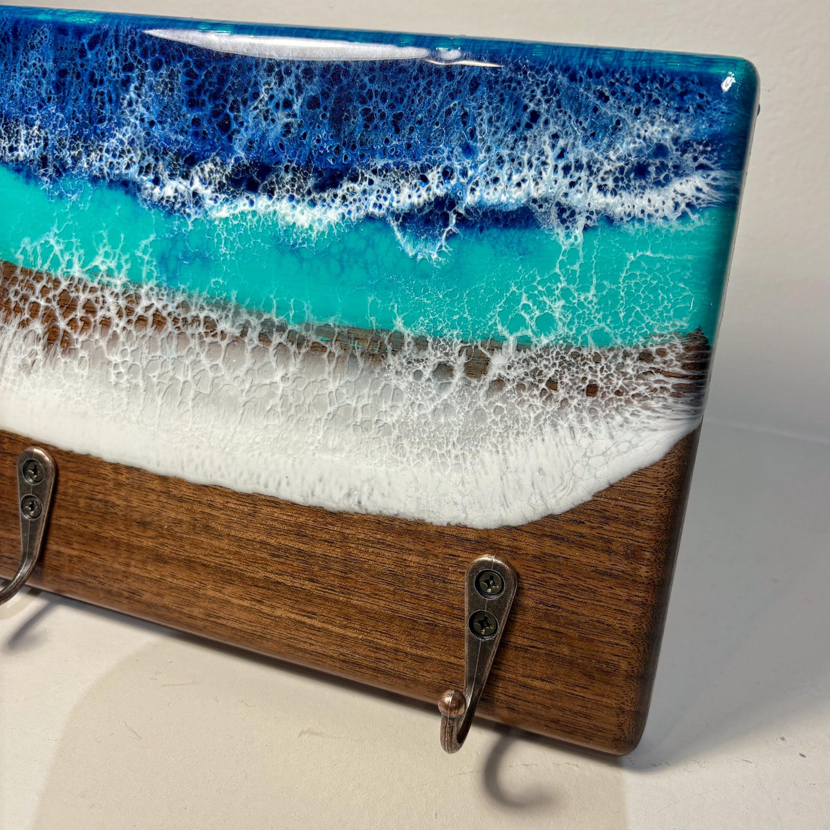 Ocean Wave Coat Rack — Black Walnut — photo 8